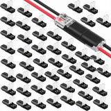 SnapConnect – Compact 2 Pin Plug for 18–22 AWG Cable