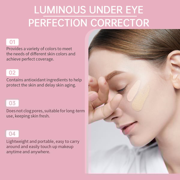 RadiantEyes – Brightening Cream Concealer for Fresh Look