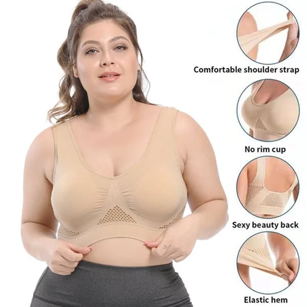 SoftHold Luxe - No-Wire Cooling Support Bra
