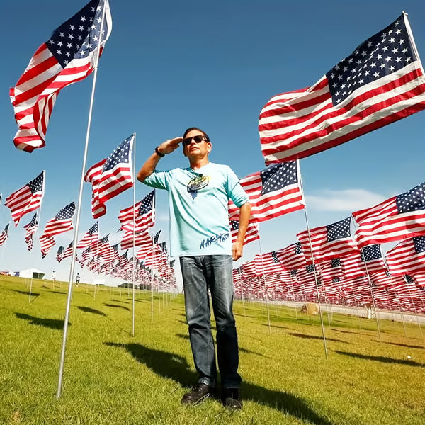 FreedomStitch – Premium Embroidered American Flag