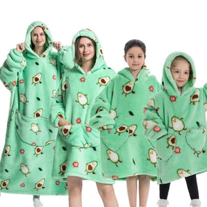 CozyCloud - Oversized Blanket Hoodie