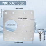 HingePro – Strong Fixing Plate Bracket Set