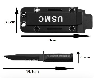 Guardian Gear Fashion Necklace Knife marnetic