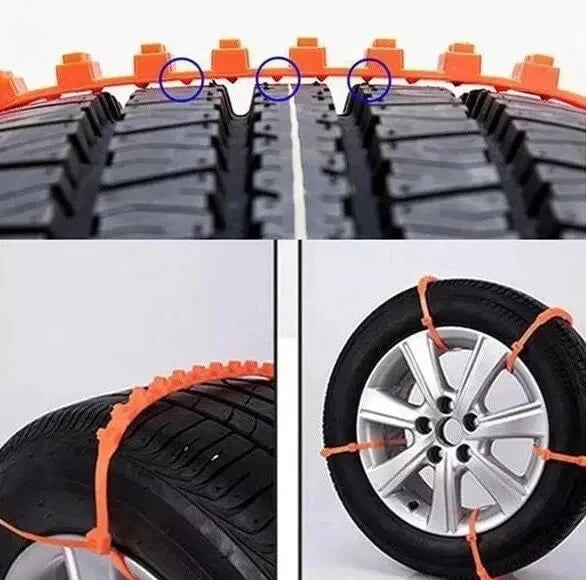 SnowLock – Reusable PE Tire Chains