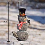 WinterBright Feeder | Solar Snowman Bird Feeder