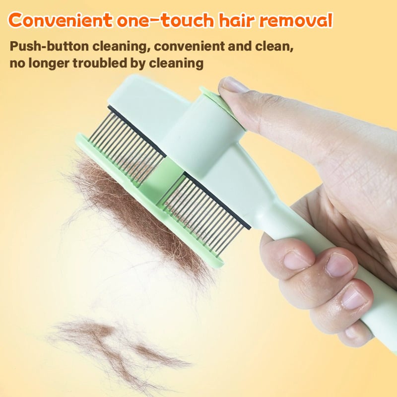 FleaFree - Self Cleaning Pet Grooming Brush