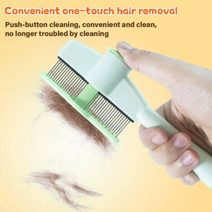 FleaFree - Self Cleaning Pet Grooming Brush