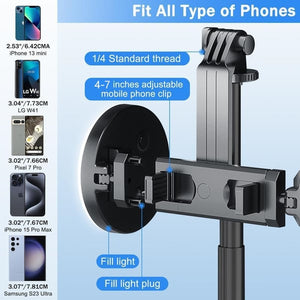SnapBeam – Extendable Tripod with LED Fill Light