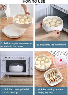 SteamMax – Microwave Oven Steamer
