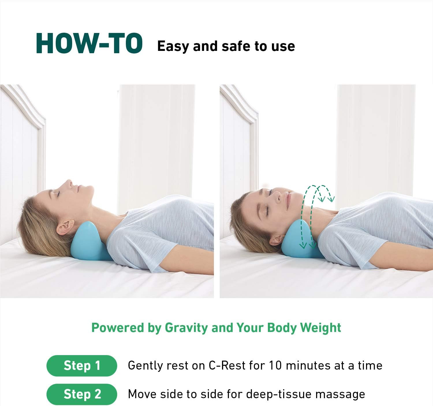 BackAlign - Ergonomic Spinal Massage Pillow