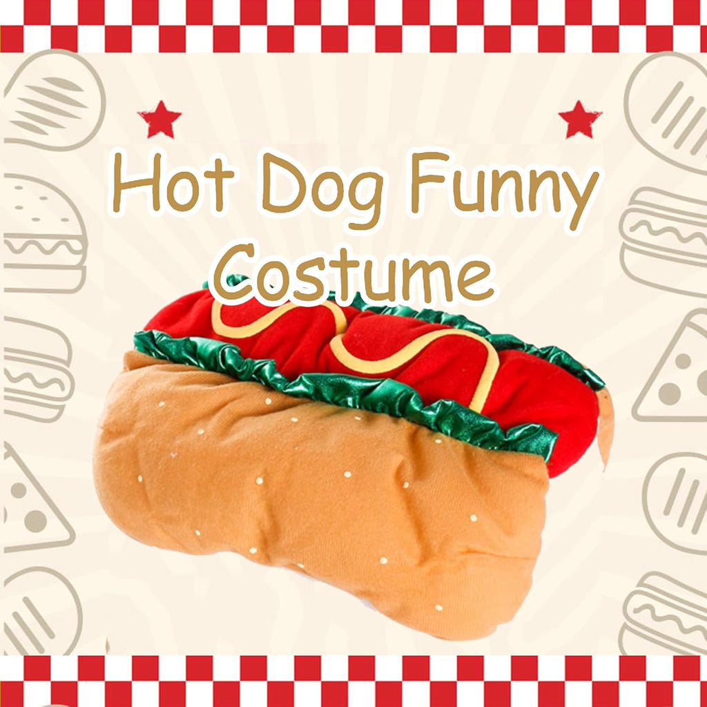 PetBun - Soft & Adjustable Hot Dog Outfit
