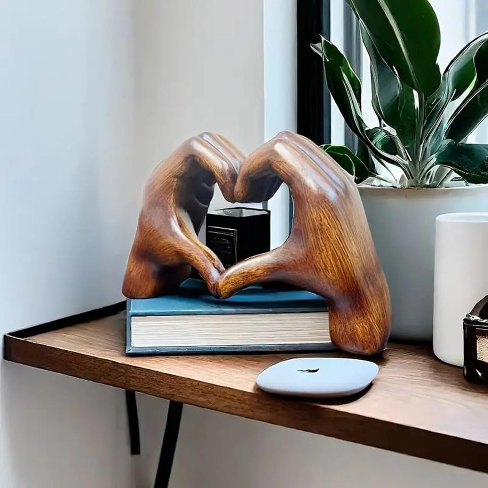 PureSoul - Handcrafted Heart Statue