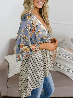 BloomBreeze – Floral Kimono Flowy Boho Cover Up