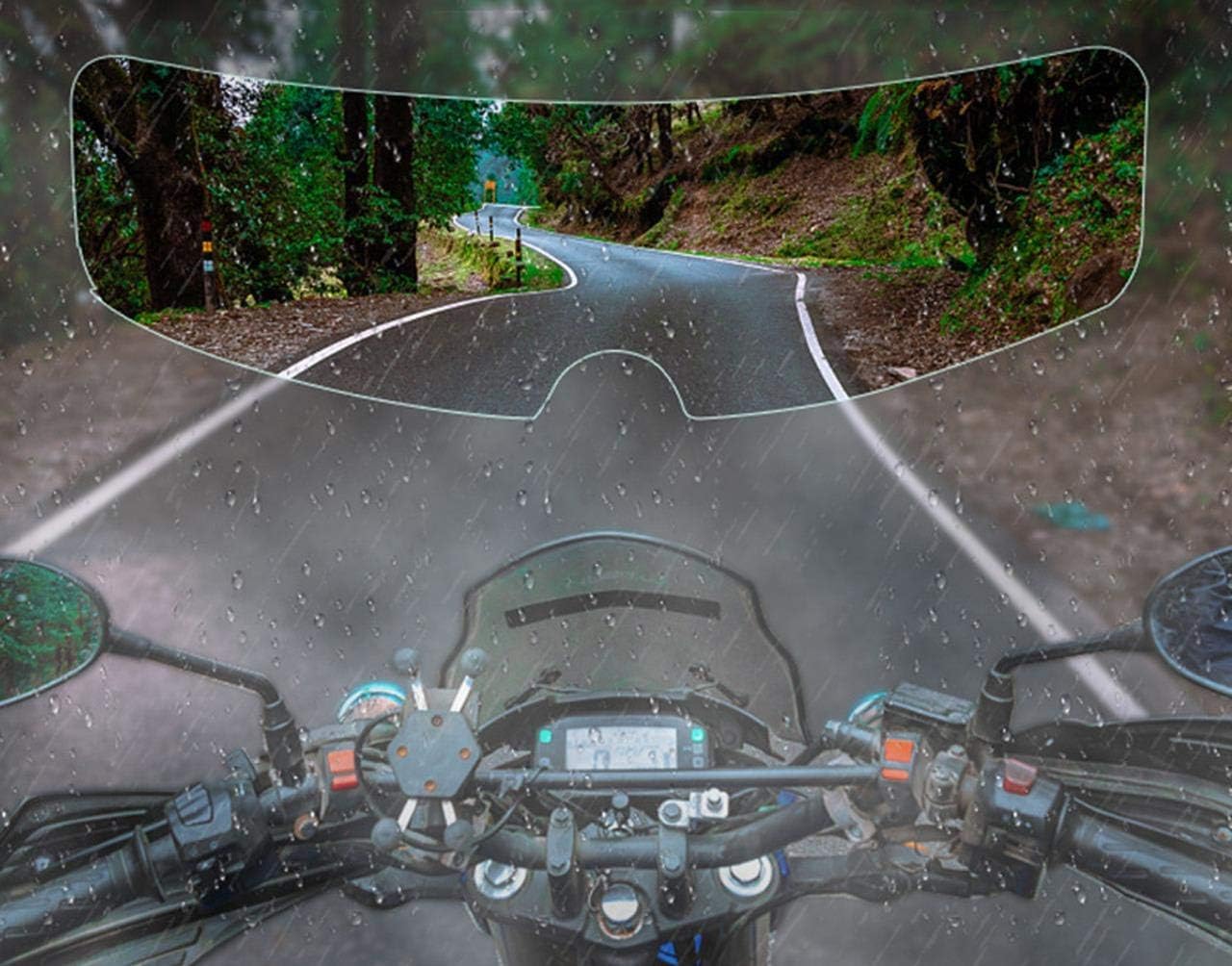 ClearRide – Anti-Rain and Fog Helmet Film