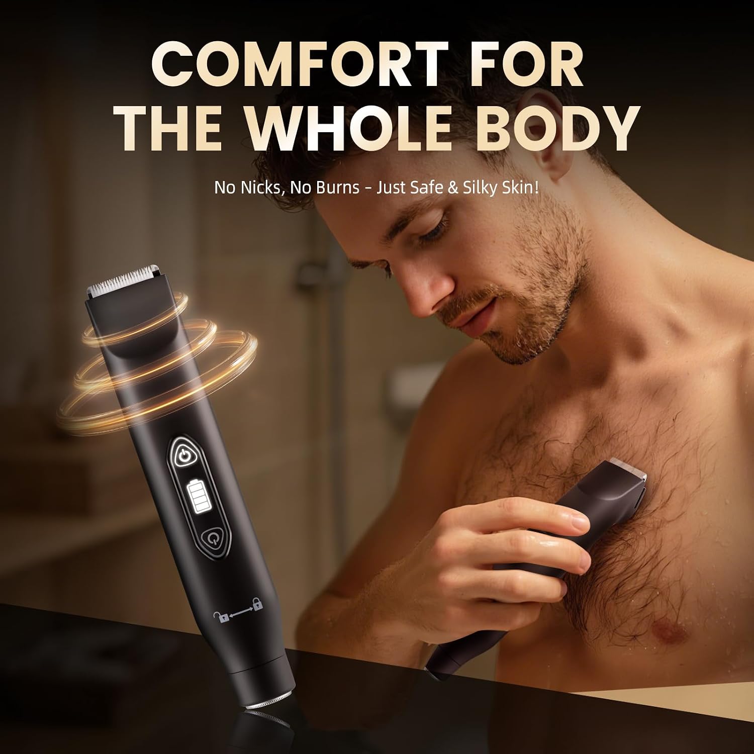 TrimPro – Wet & Dry Electric Body Shaver
