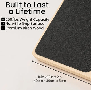 FlexBoard – Portable Wooden Slant Board