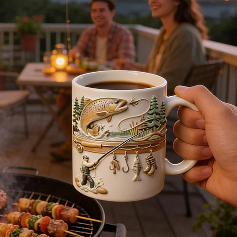 FishBuzz – Hooked on Fishing Coffee Mug