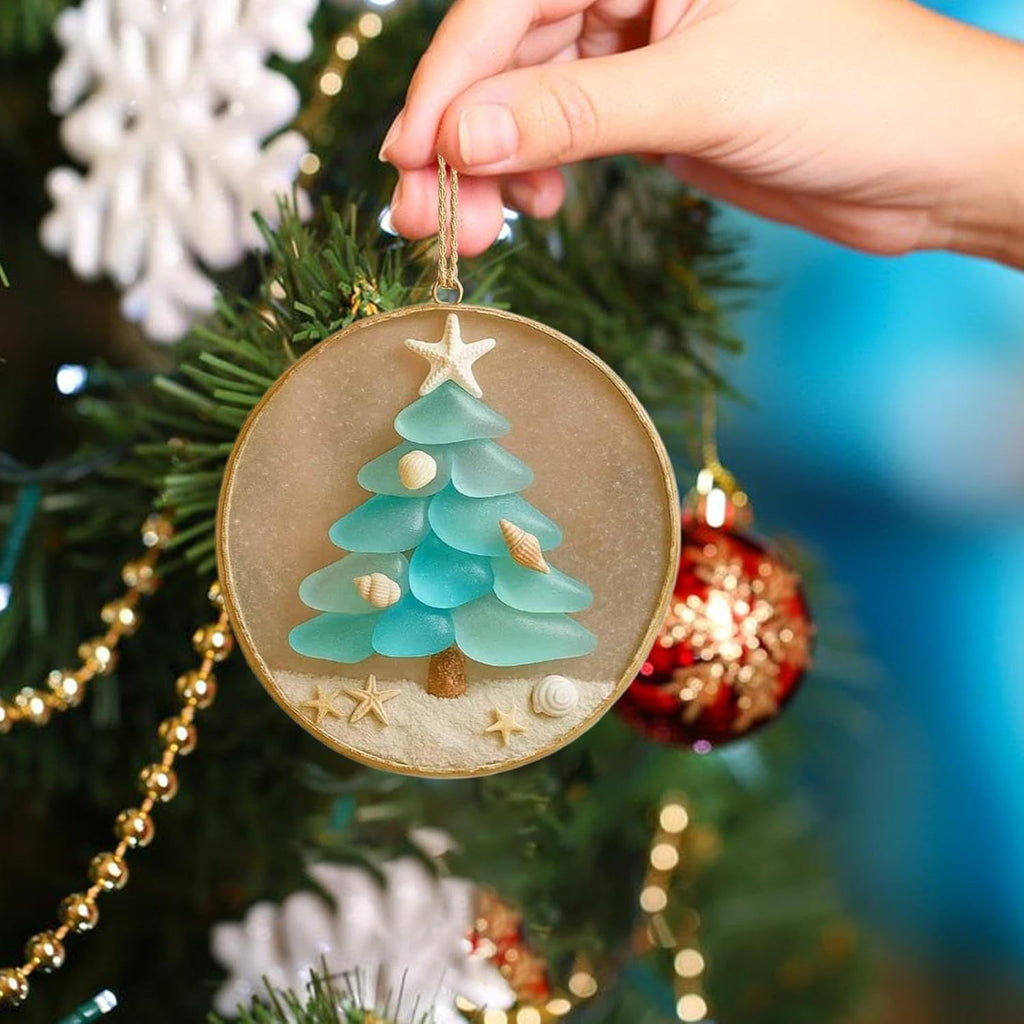 SeaGleam – Coastal Christmas Ornament