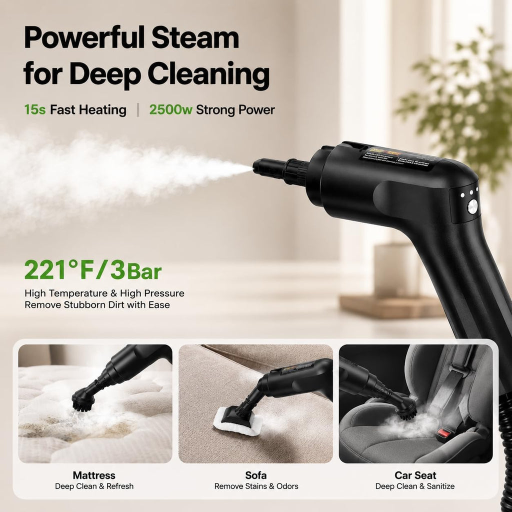 SteamForce – High Pressure Steam Cleaner