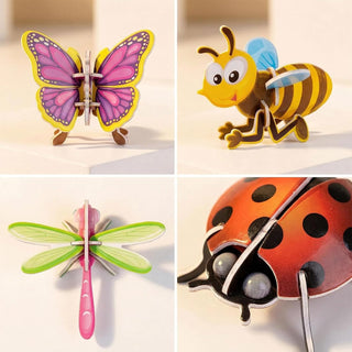 InsectiCraft – 3D DIY Insect Puzzle Set