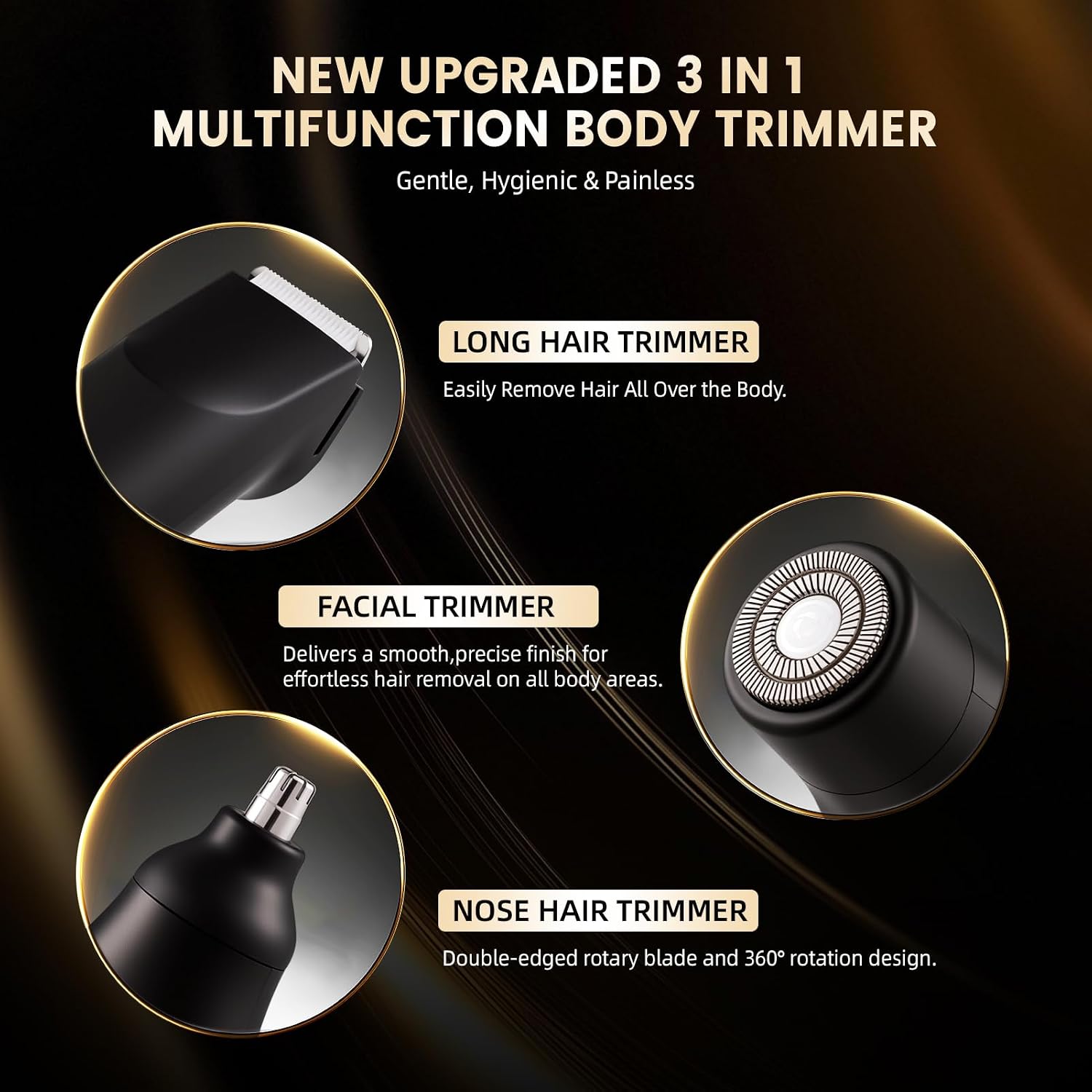 TrimPro – Wet & Dry Electric Body Shaver