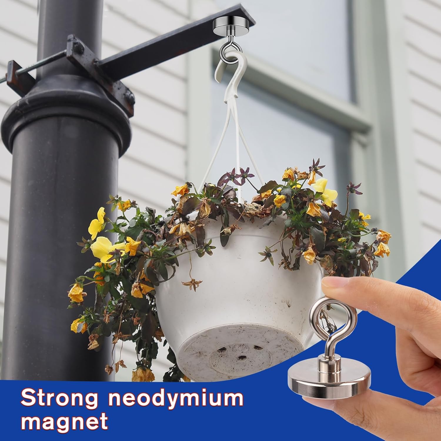 AquaForge – 260LBS Neodymium Fishing Magnet for Epic Treasure Hunts