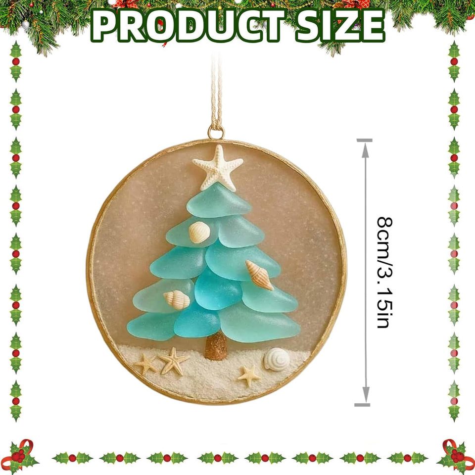 SeaGleam – Coastal Christmas Ornament