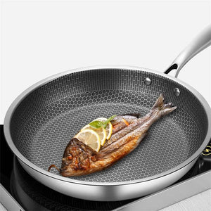 ChefCore – Hammered Stainless Steel Pan