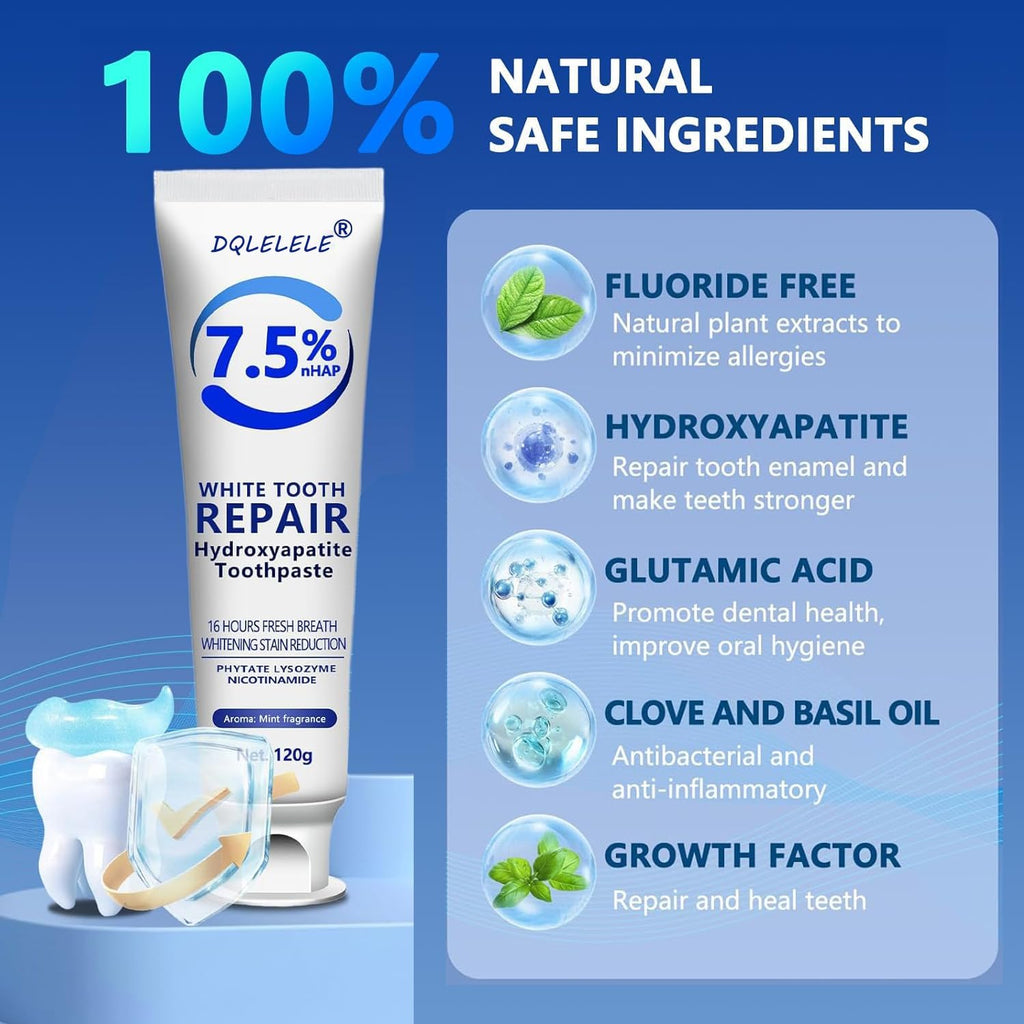 AquaEnamel – Hydroxyapatite Mint Toothpaste