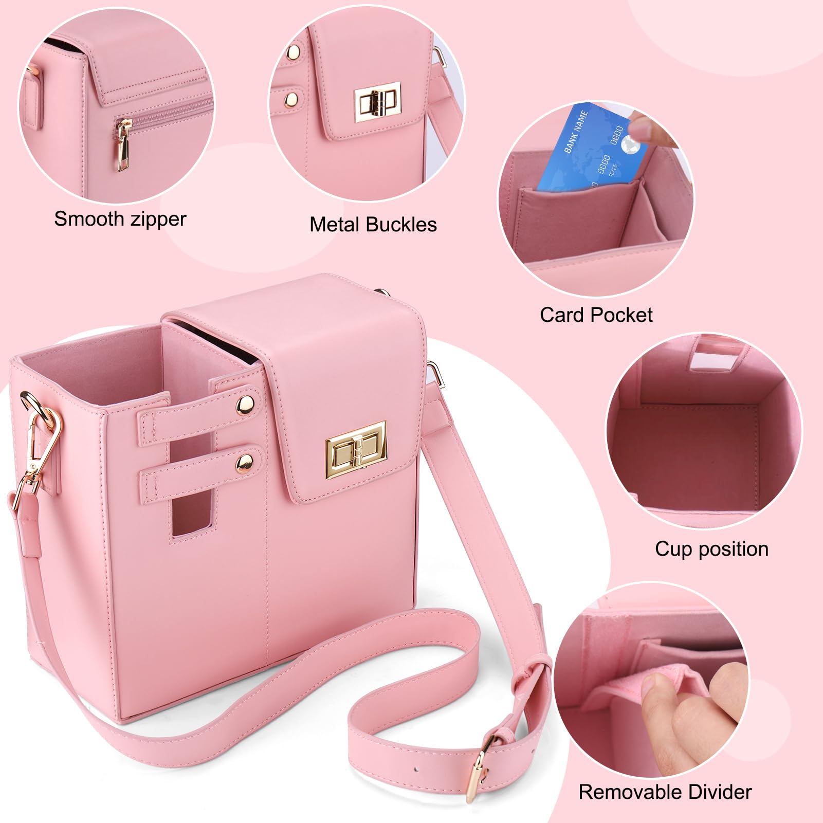 SportSip – Crossbody Water Bottle Carrier Bag