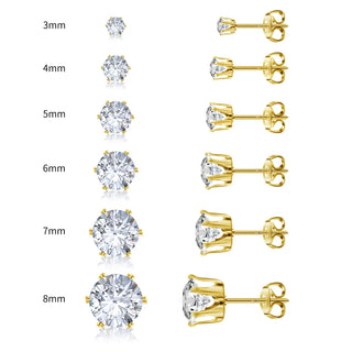 AuroraGem – Sparkling Moissanite Earrings