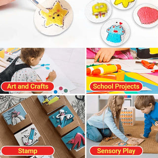 PuffiArt – 3D Foam Texture Painting Paper