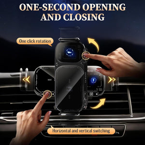 AutoTurn – Rotating Wireless Charging Car Mount