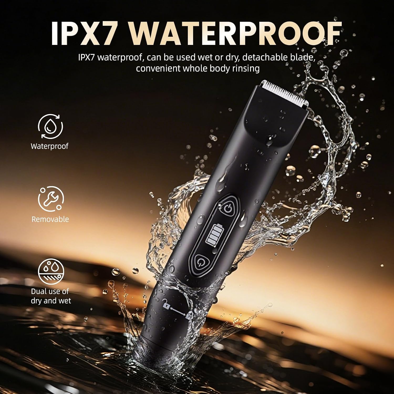 TrimPro – Wet & Dry Electric Body Shaver