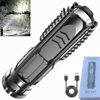 BrightForce – Multifunctional Rechargeable LED Flashlight