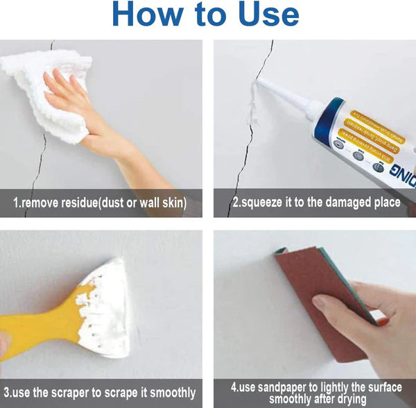 WallFix – Instant Repair Paste for Seamless Walls