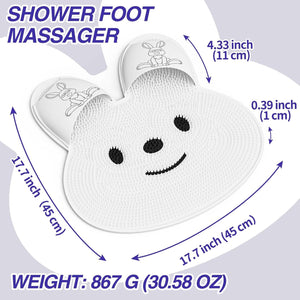 HopScrub – Cute Silicone Foot Cleaning Mat