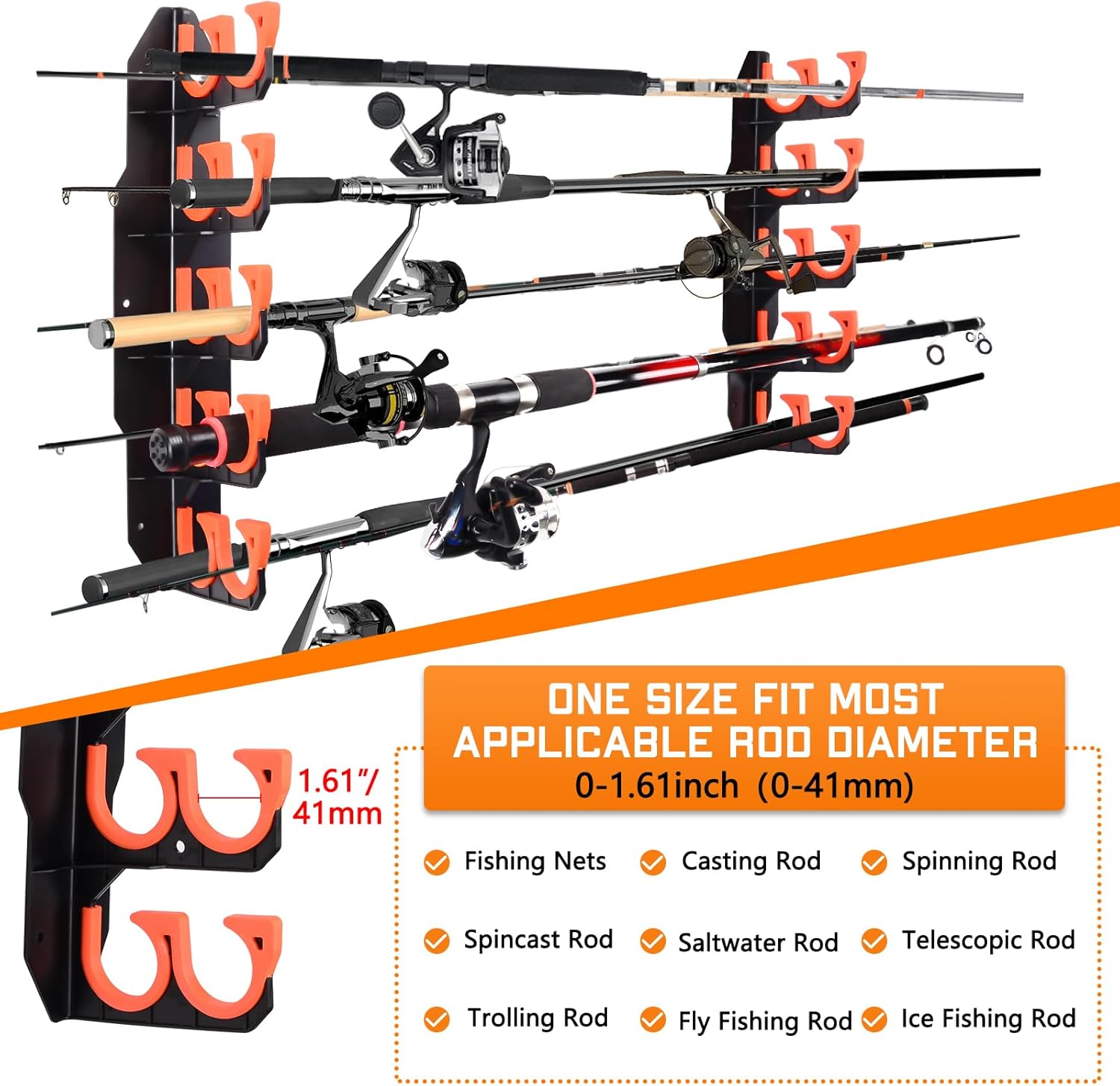AquaRest - Secure Fishing Rod Holder