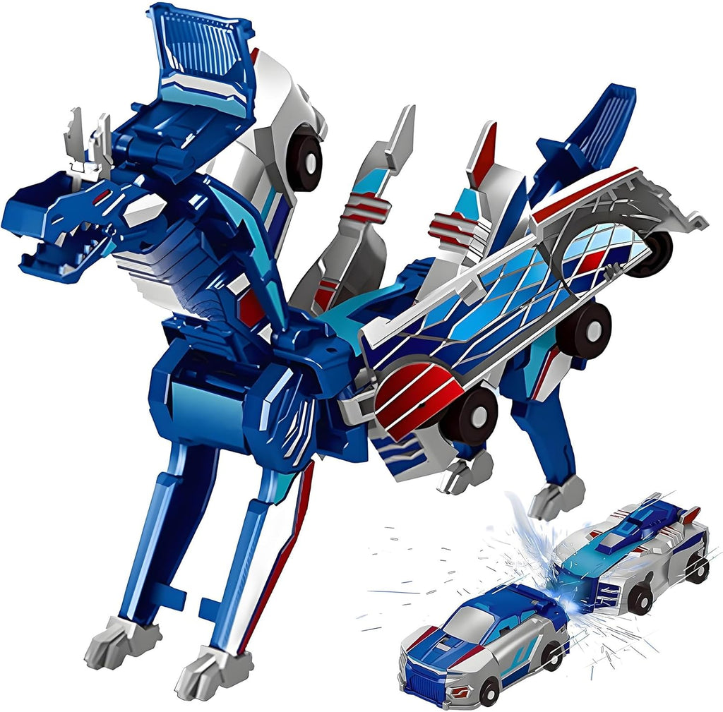 DinoRacer – 2-in-1 Transforming Race Car Toy