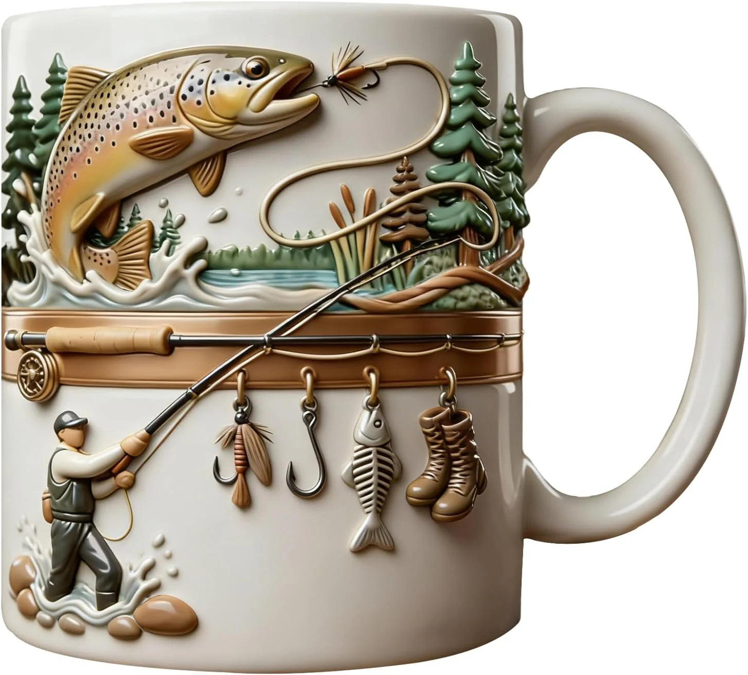 FishBuzz – Hooked on Fishing Coffee Mug