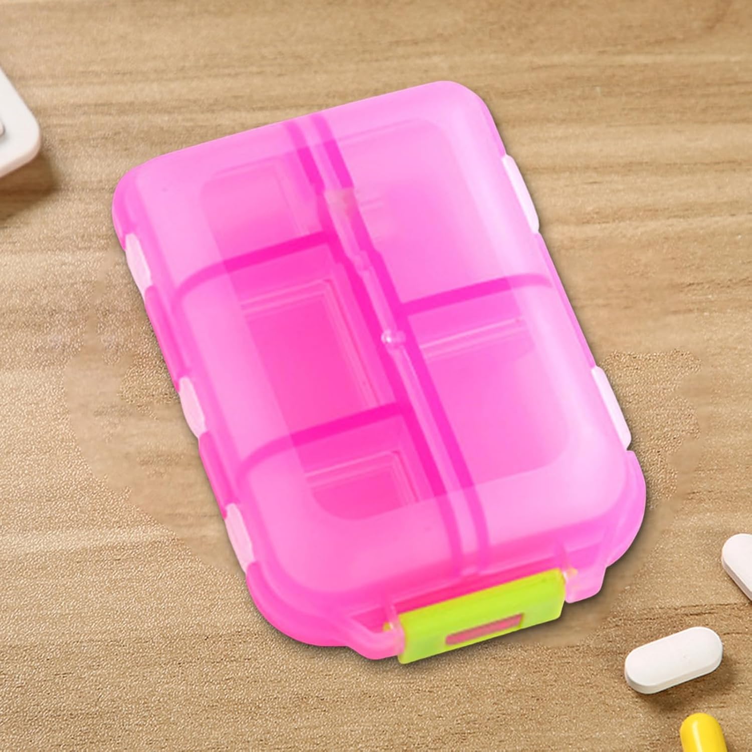 PillPorter | Portable Multi-Compartment Pill Storage Box
