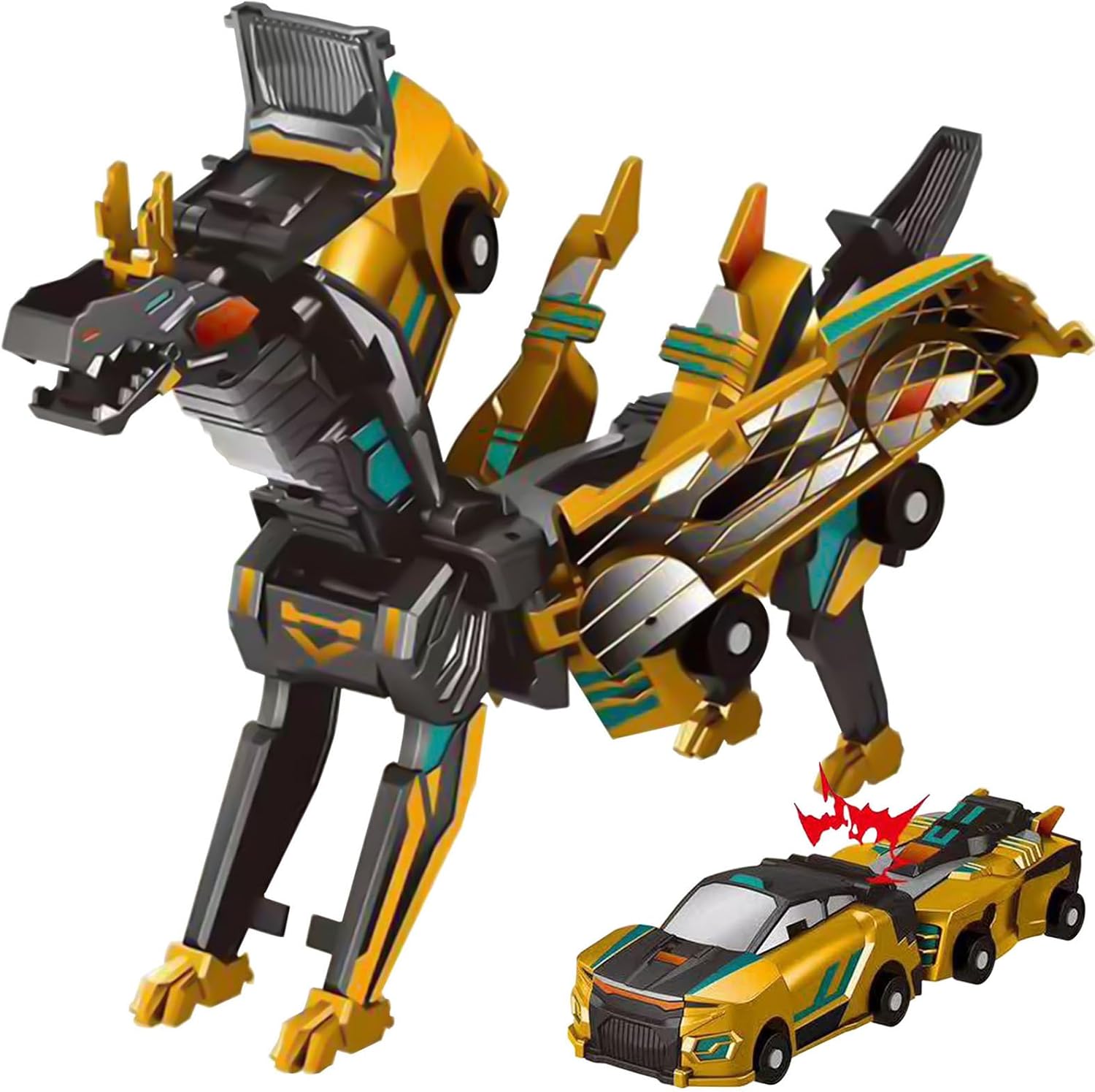 DinoRacer – 2-in-1 Transforming Race Car Toy