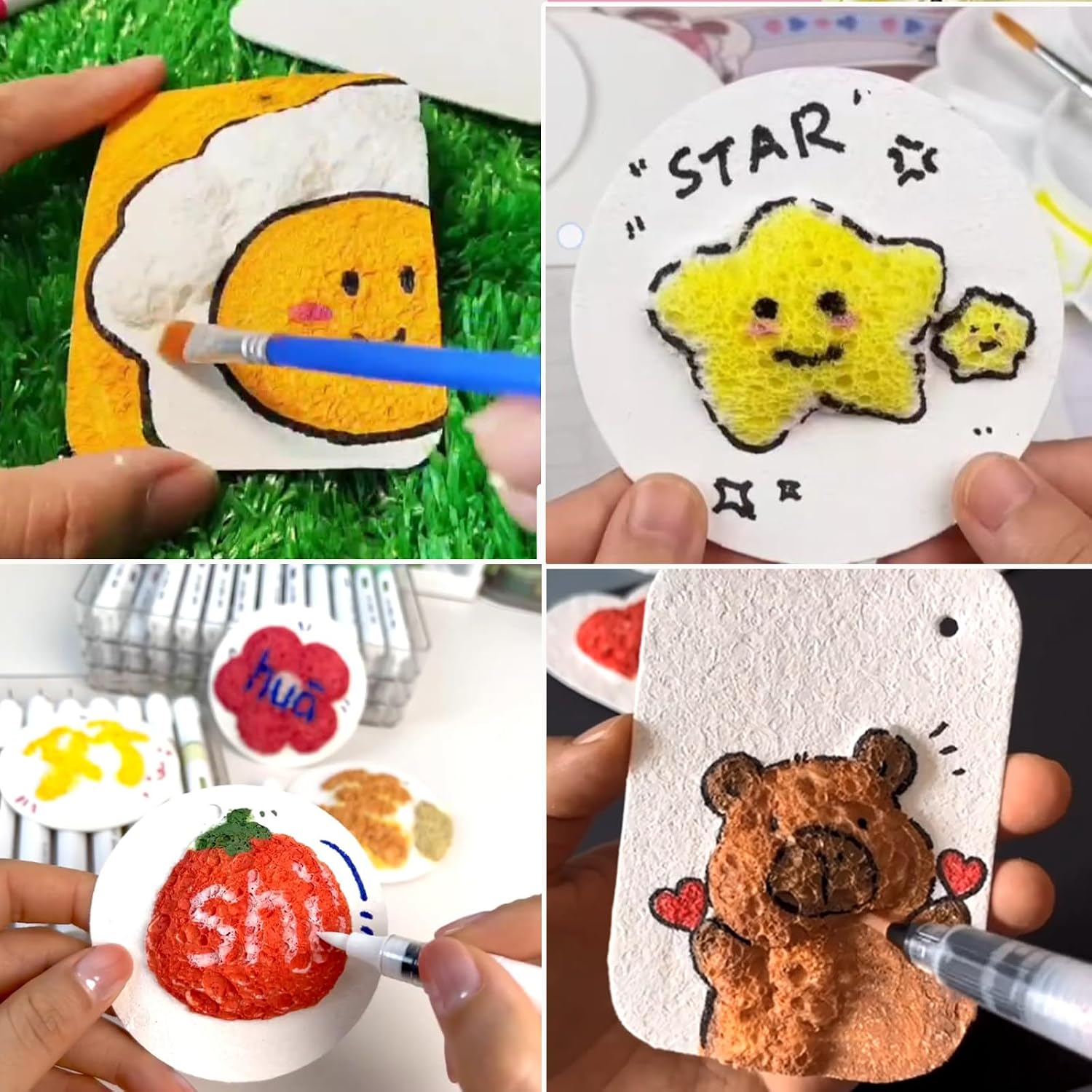 PuffiArt – 3D Foam Texture Painting Paper