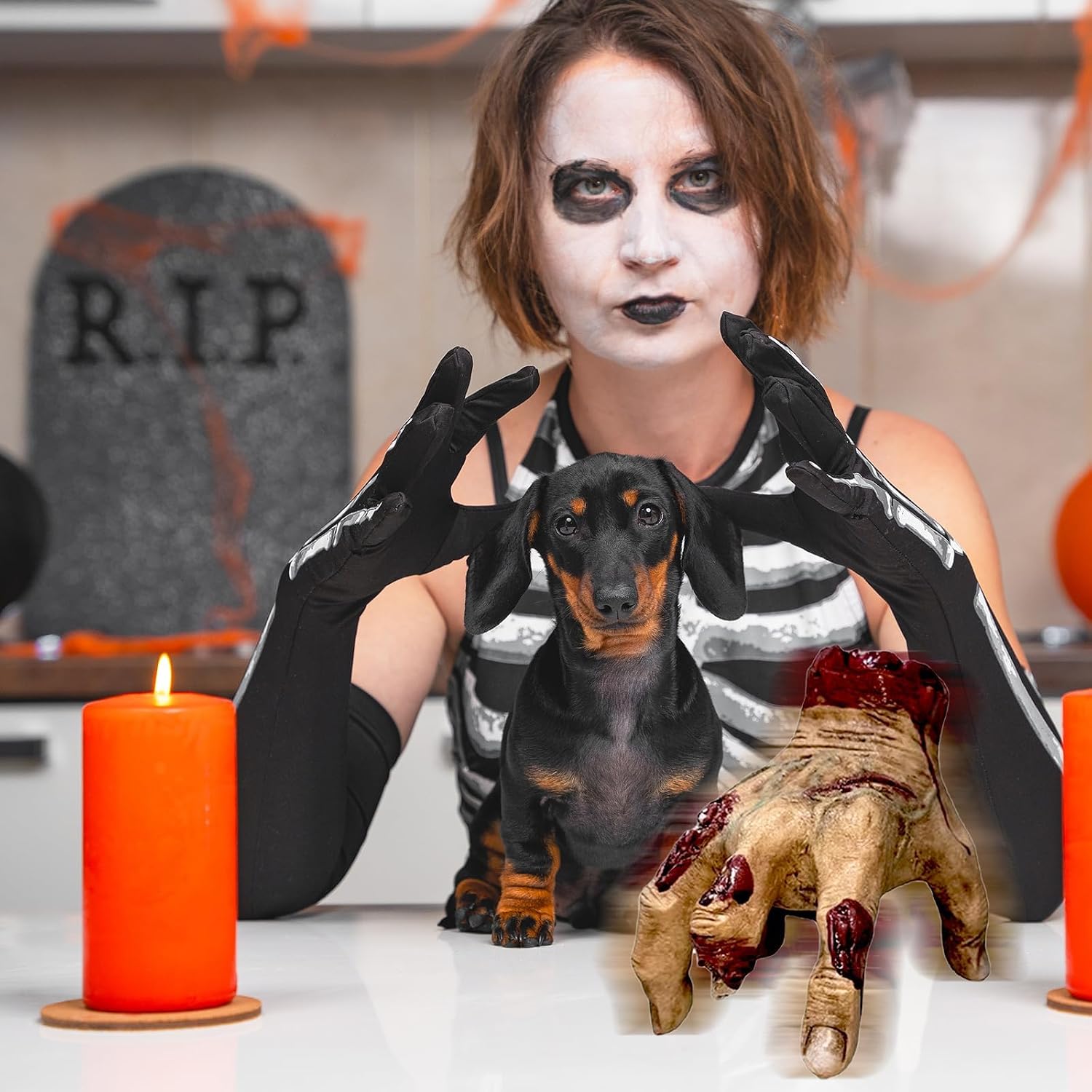HauntHand – Animated Halloween Scary Hand Prop