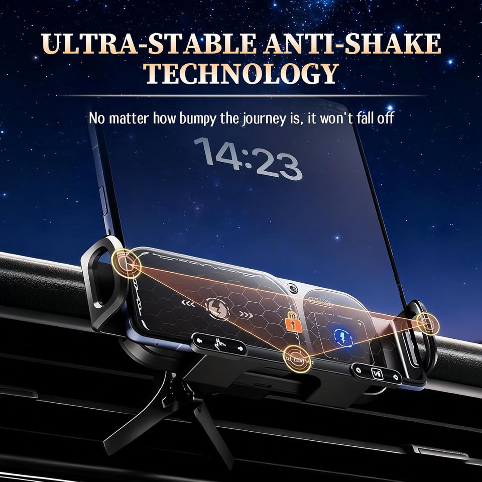 AutoTurn – Rotating Wireless Charging Car Mount