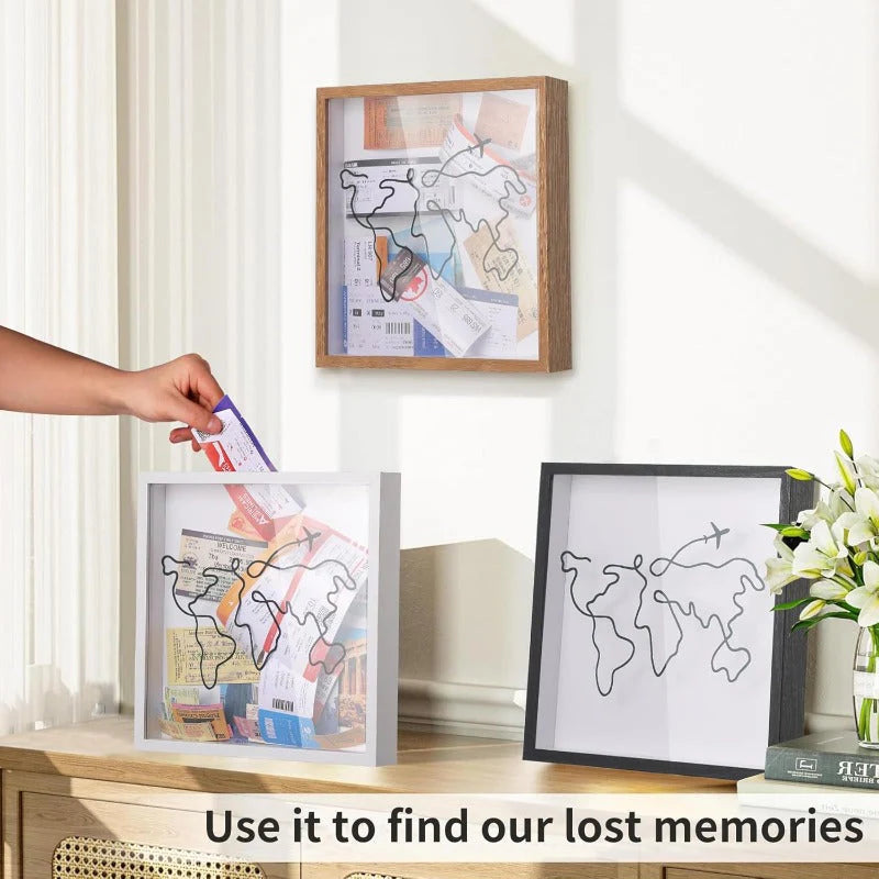 MemoryVault – Travel Memory Shadow Box