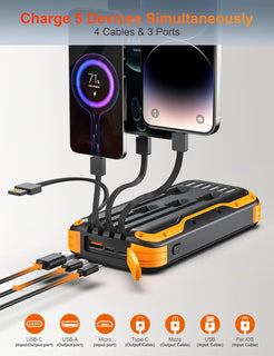 SolarVault - 40000mAh Emergency Power Bank
