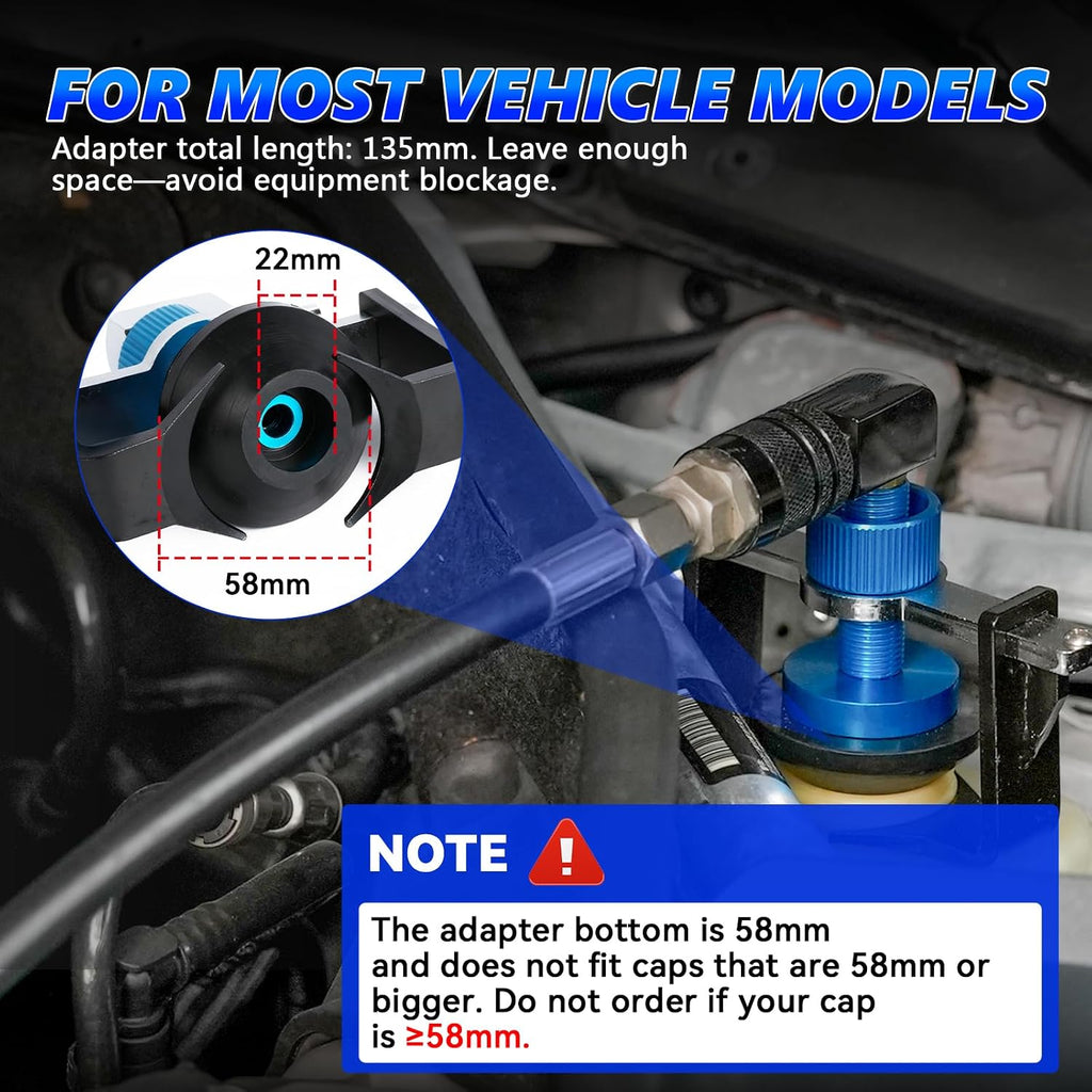 BrakePro – Universal Brake Bleeding Adapter Set