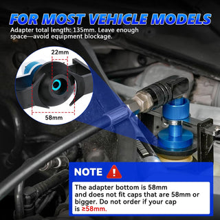BrakePro – Universal Brake Bleeding Adapter Set