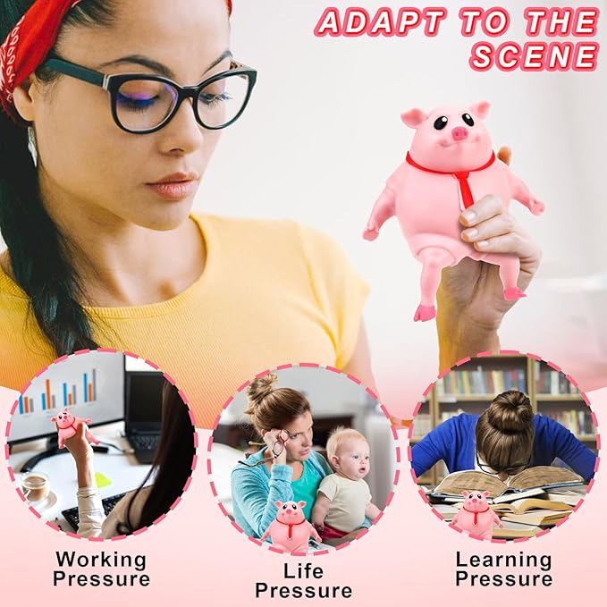 OinkSquish - Adorable Piggy Stress Relief Toy